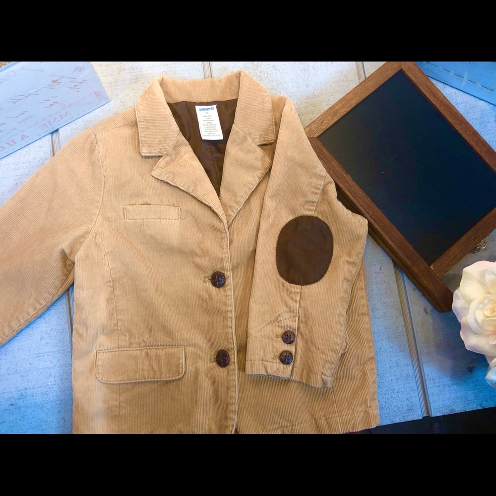 Gymboree boys corduroy blazer